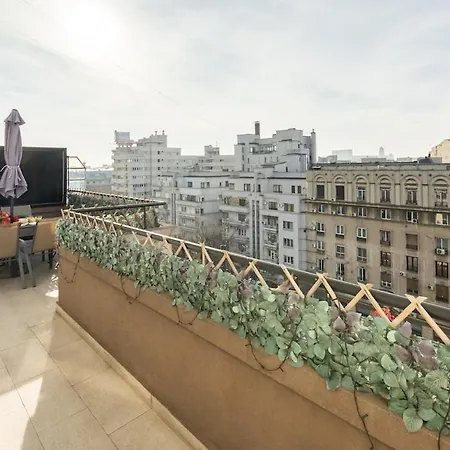 Sunny 2br Roof Flat - Amazing Terrace Apartment Bucharest